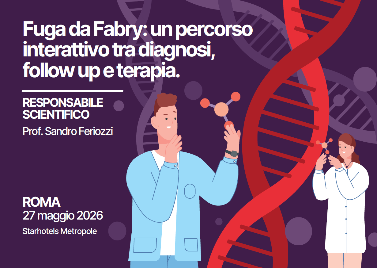 Fuga da Fabry: un percorso interattivo tra diagnosi, follow up e terapia